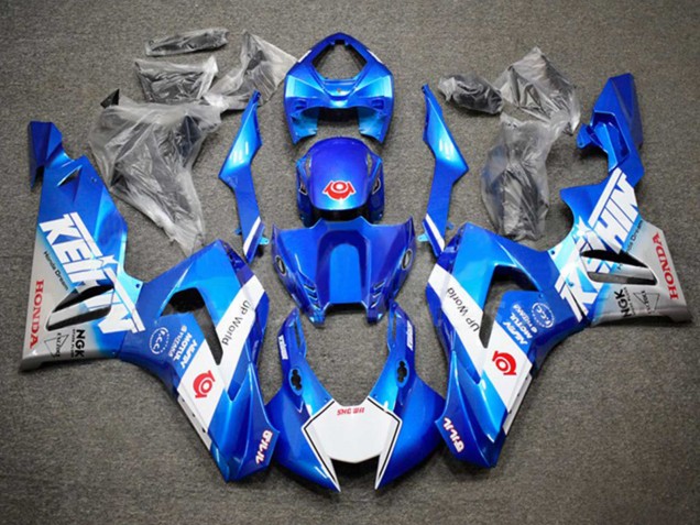 2020-2023 Honda CBR1000RR-R Motorcycle Fairings - Blue White UK