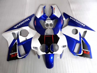 1987-1989 Honda CBR400RR NC23 Motorcycle Fairings - White Blue HRC UK