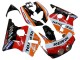 1987-1989 Honda CBR400RR NC23 Motorcycle Fairings - Orange White Red Glossy Black Repsol HRC UK