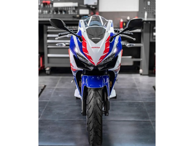 2022 Honda CBR400R Motorcycle Fairing - White Red Blue UK