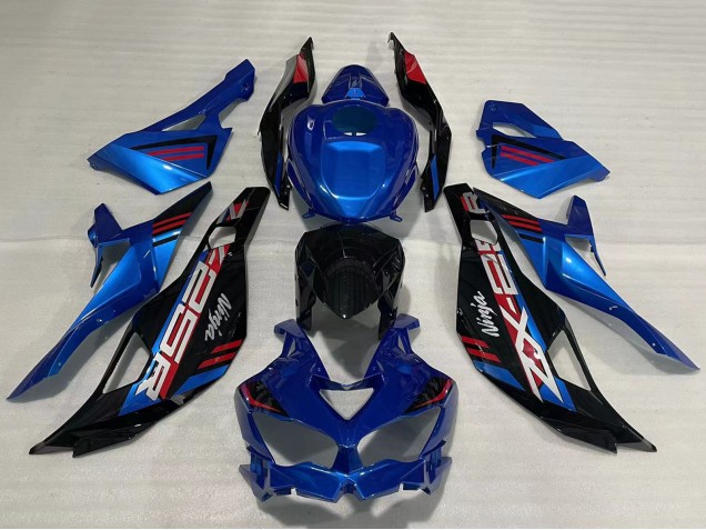 2019-2025 Kawasaki ZX25R ZX-25R Motorcycle Fairings - Blue Red Grey UK