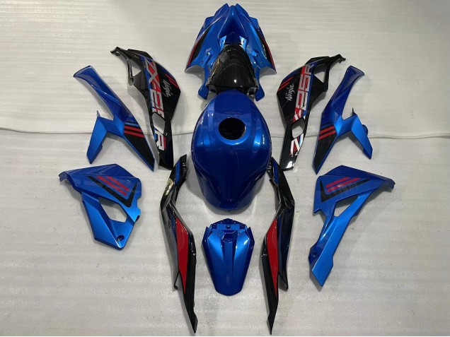 2019-2025 Kawasaki ZX25R ZX-25R Motorcycle Fairings - Blue Red Grey UK