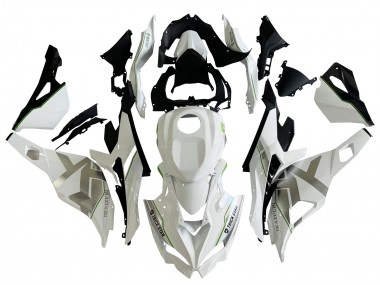 2019-2025 Kawasaki ZX25R ZX-25R Motorcycle Fairings - White Silver Green Black Trick Star UK