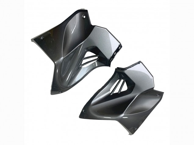 2015-2022 Kawasaki Ninja H2 Motorcycle Fairings - Silver Black Carbon Fiber UK