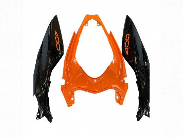 2018-2024 Kawasaki Z400 Motorcycle Fairings - Orange Glossy Black UK