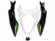 2018-2024 Kawasaki Z400 Motorcycle Fairings - White Glossy Black Green UK