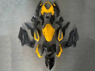 2018-2024 Kawasaki Z400 Motorcycle Fairings - Yellow Black UK