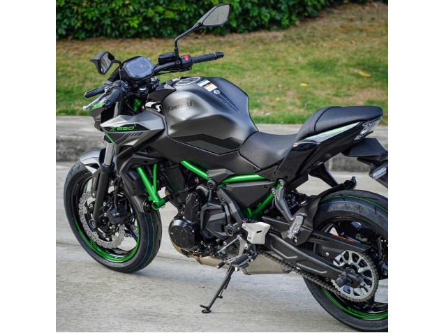 2020-2023 Kawasaki Ninja Z650 Motorcycle Fairings - Black Green UK