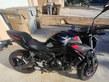 2020-2023 Kawasaki Ninja Z650 Motorcycle Fairings - Black Red UK