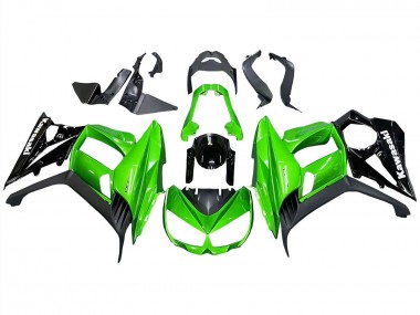 2010-2016 Kawasaki Z1000SX Motorcycle Fairings - Glossy Black Matte Black Green UK
