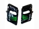 1993-2007 Kawasaki ZZR400 Motorcycle Fairings - Green Glossy Black Green Monster Elf Touch4 Bridgestone UK