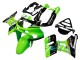 1993-2007 Kawasaki ZZR400 Motorcycle Fairings - Green Glossy Black Blue Monster Elf Touch4 Bridgestone UK