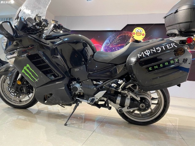 2007-2009 Kawasaki GTR1400/ZG1400 Motorcycle Fairings - Black Monster UK