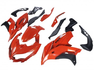 2015-2021 Kawasaki Versys 650 Motorcycle Fairings - Red Matte Black UK