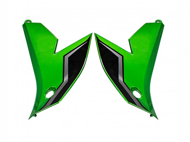 2022-2025 Kawasaki Versys 650 Motorcycle Fairings - Green Glossy Black UK