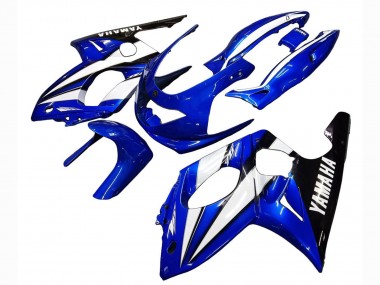 1996-2007 Yamaha YZF600R Thundercat Motorcycle Fairings - Blue White Black UK