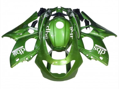 1996-2007 Yamaha YZF600R Thundercat Motorcycle Fairing Kits - Green White UK