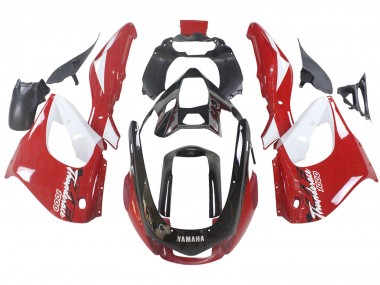 1997-2007 Yamaha YZF 1000R Thunderace Motorcycle Fairing Kits - Red Black White Thunderace UK