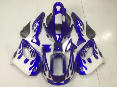 1997-2007 Yamaha YZF 1000R Thunderace Motorcycle Fairing - Blue White UK
