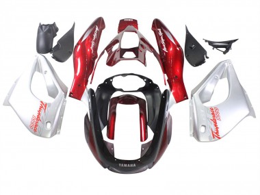 1997-2007 Yamaha YZF 1000R Thunderace Motorcycle Fairings - Red Silver Thunderace UK