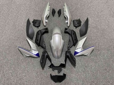 2009-2012 Yamaha XJ6 Motorcycle Fairings - Silver Blue UK