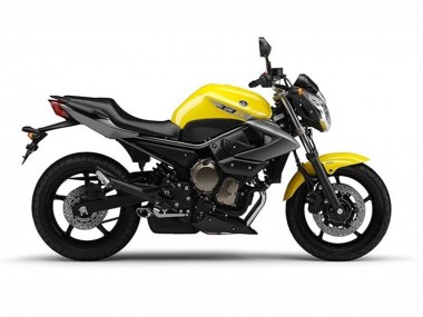2009-2012 Yamaha XJ6 Motorcycle Fairings - Black Yellow UK