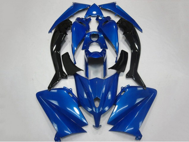 2012-2014 Yamaha TMAX530 Motorcycle Fairings - Blue Black UK