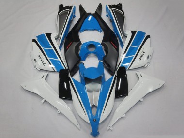 2012-2014 Yamaha TMAX530 Motorcycle Fairings - White Blue Black UK