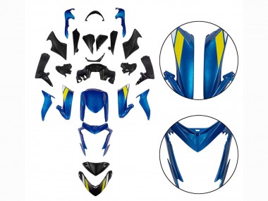 2015-2020 Suzuki GSX-S 1000 Motorcycle Fairings - Black Blue UK