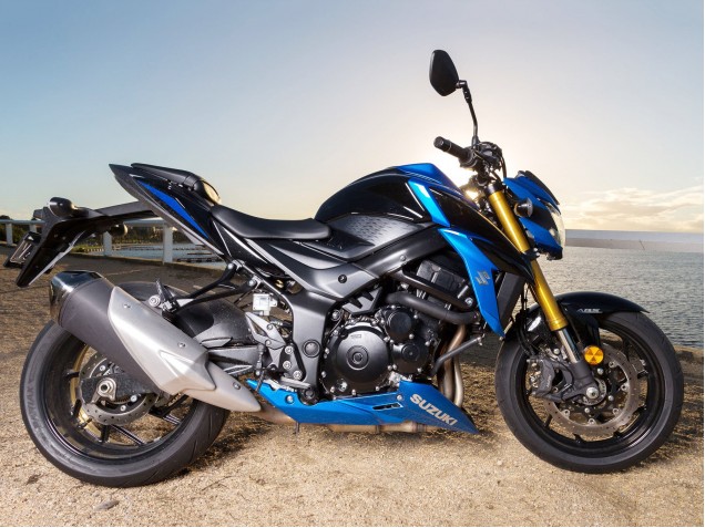 2017-2022 Suzuki GSX-S 750 Motorcycle Fairing Kits - Blue Black UK