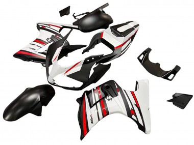 2003-2013 Suzuki SV650 Motorcycle Fairings - White Red Black UK