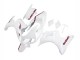 2003-2013 Suzuki SV650 Motorcycle Fairings - White with Dark Red Lines UK