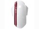 2003-2013 Suzuki SV650 Motorcycle Fairings - White with Dark Red Lines UK
