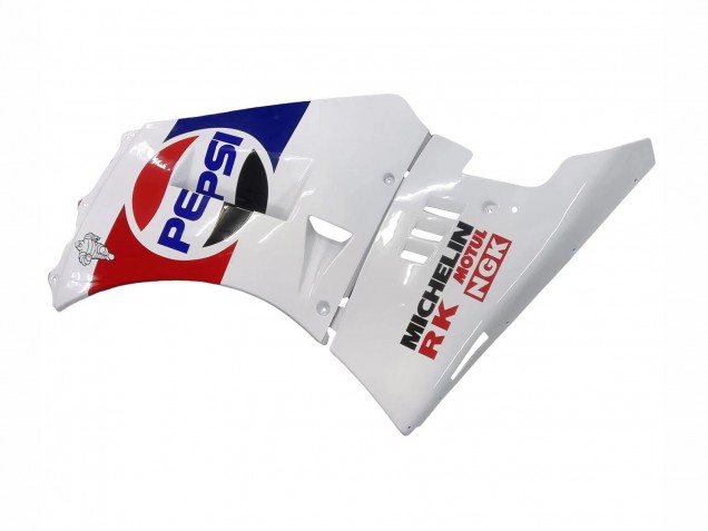 1984-1987 Suzuki RG400 RG500 RG400/500 Motorcycle Fairings - White Red Blue Yellow Motul Michelin Pepsi UK