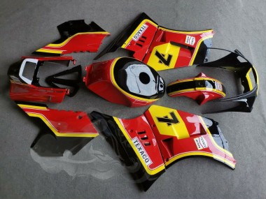 1984-1987 Suzuki RG400 RG500 RG400/500 Motorcycle Fairings - Red Yellow Black 7 UK