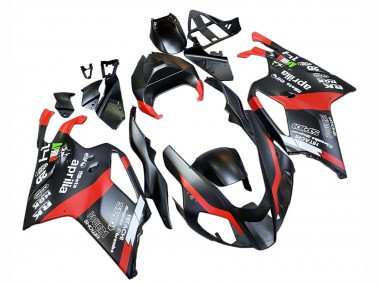 2003-2006 Aprilia RSV1000 Motorcycle Fairings - Black Red UK