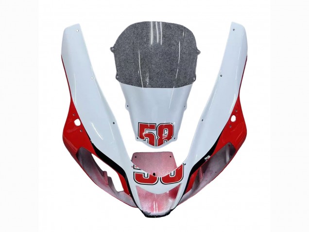 2003-2006 Aprilia RSV1000 Motorcycle Fairings - White Red Black Yellow 58 UK