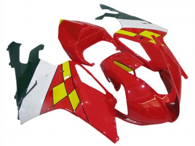 2003-2006 Aprilia RSV1000 Motorcycle Fairings - Red Yellow White UK