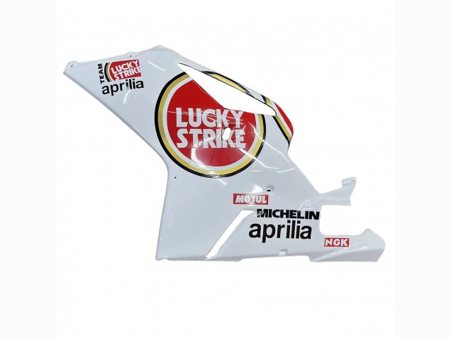 2003-2006 Aprilia RSV1000 Motorcycle Fairings - White Red Lucky Strike Motul 34 UK