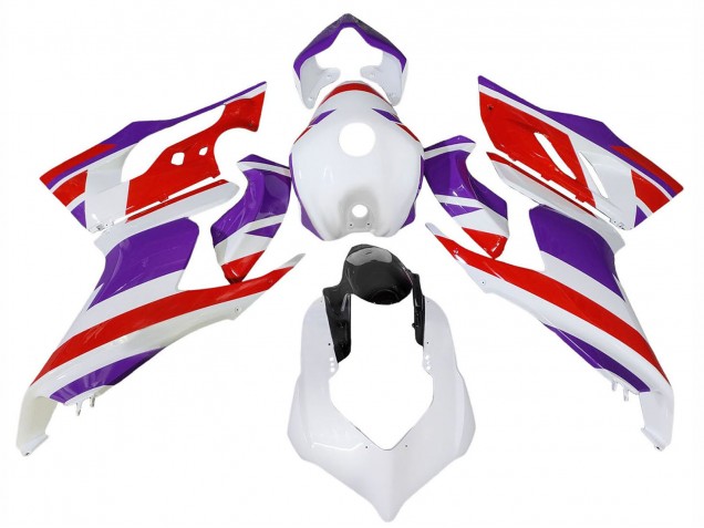 2020-2024 Ducati Panigale V2 Motorcycle Fairings - White Purple Red Glossy Black UK