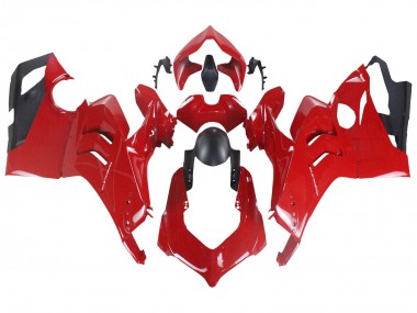 2020-2021 Ducati Panigale V4 V4S Motorcycle Fairing - Red Matte Black UK