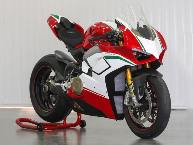 2018-2019 Ducati Panigale V4 V4S Motorcycle Fairings - White Red Green Glossy Black UK