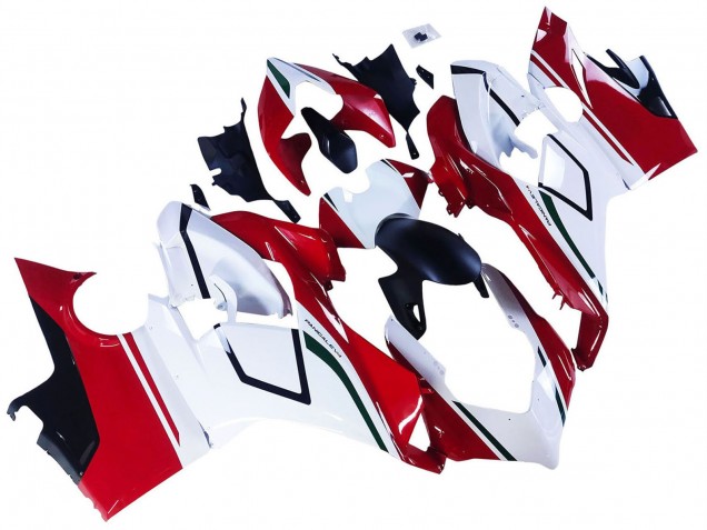 2018-2019 Ducati Panigale V4 V4S Motorcycle Fairings - White Red Green Glossy Black UK