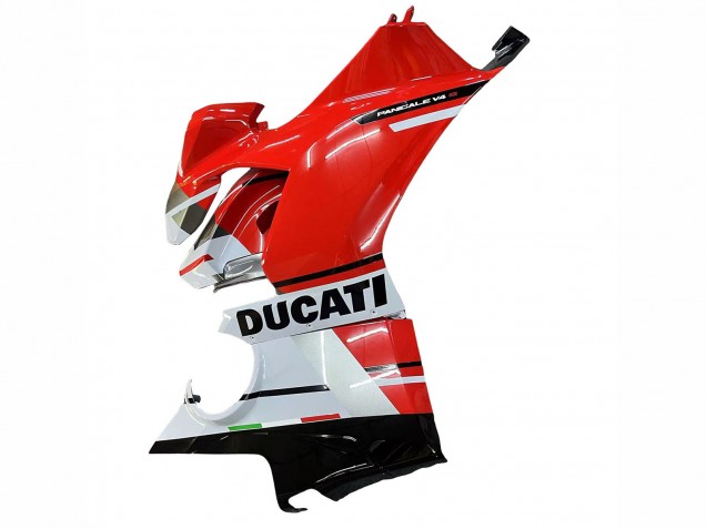2018-2019 Ducati Panigale V4 V4S Motorcycle Fairings - White Silver Red Glossy Black UK
