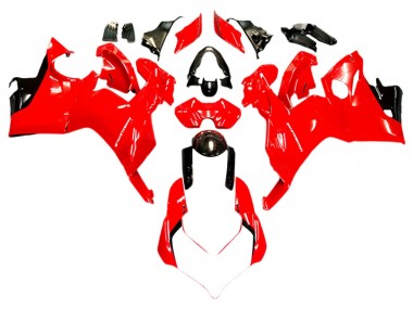 2018-2019 Ducati Panigale V4 V4S Motorcycle Fairings - White Red Glossy Black UK