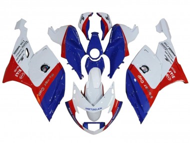 2005-2010 BMW K1200S Abs Fairings - White Red Blue UK