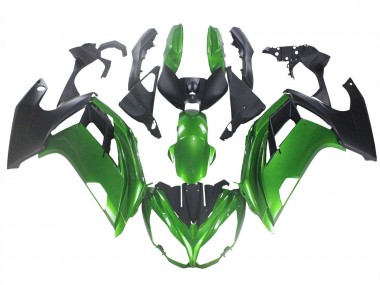 2005-2010 BMW K1200S Motorcycle Fairings - Green Matte Black UK