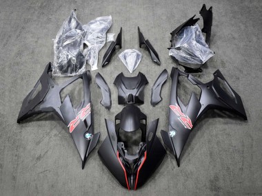 2019-2022 BMW S1000RR Motorcycle Fairing - Black Red UK