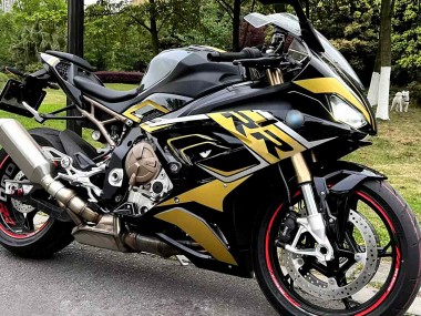 2019-2022 BMW S1000RR Motorcycle Fairing - Black Gold UK