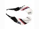 2019-2022 BMW S1000RR Motorcycle Fairings - White Black Pink Oxford UK